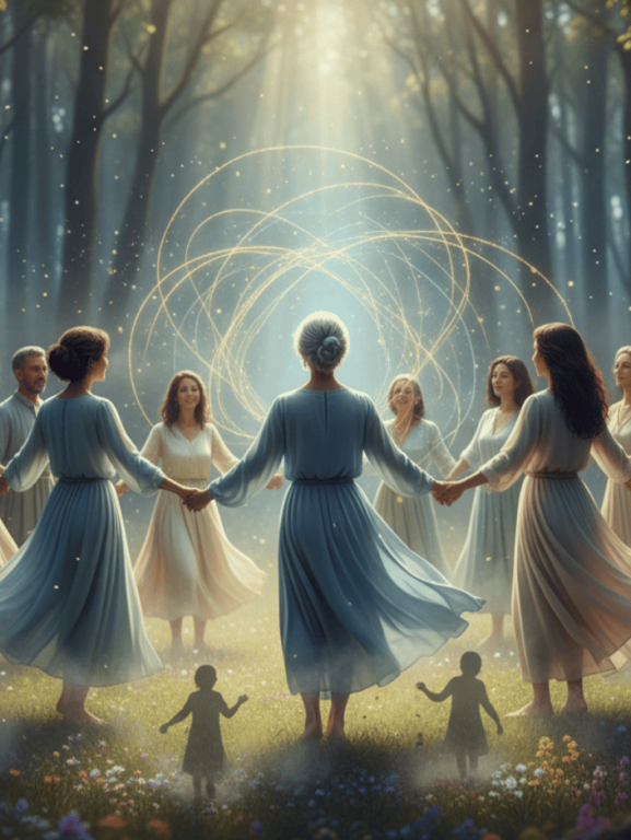 Encontre Paz no Círculo da Dança